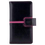 Kalendarz książkowy MAGNETIC tygodniowy kieszonkowy 2027 słowacki?? - czarny/różowy