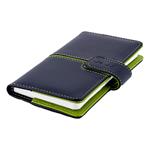 Kalendarz książkowy MAGNETIC tygodniowy kieszonkowy 2027 słowacki?? - czarny/zielony