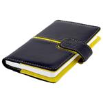 Kalendarz książkowy MAGNETIC tygodniowy kieszonkowy 2027 słowacki?? - czarny/żółty