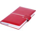 Kalendarz książkowy MAGNETIC tygodniowy kieszonkowy 2027 słowacki?? - czerwony/biały