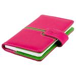 Kalendarz książkowy MAGNETIC tygodniowy kieszonkowy 2027 słowacki?? - różowy/zielony