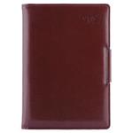 Kalendarz książkowy METALIC dzienny B6 2027 CZ/SK - brązowy