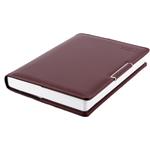 Kalendarz książkowy METALIC dzienny B6 2027 polski - brązowy