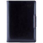 Kalendarz książkowy METALIC tygodniowy B6 2027 CZ/SK - czarny