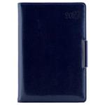 Kalendarz książkowy METALIC tygodniowy B6 2027 CZ/SK - granatowy