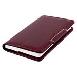 Kalendarz książkowy METALIC tygodniowy kieszonkowy 2027 polski - brązowy