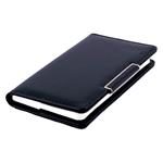 Kalendarz książkowy METALIC tygodniowy kieszonkowy 2027 słowacki?? - czarny