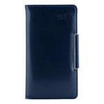 Kalendarz książkowy METALIC tygodniowy kieszonkowy 2027 słowacki?? - granatowy