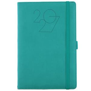 Kalendarz książkowy POLY tygodniowy A5 2027 słowacki - morski