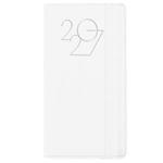 Kalendarz książkowy POLY tygodniowy kieszonkowy 2027 słowacki - biały