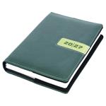 Kalendarz książkowy RIGA dzienny A5 2027 słowacki?? - zielony