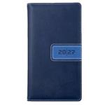 Kalendarz książkowy RIGA tygodniowy kieszonkowy 2027 czeski - granatowy