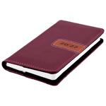 Kalendarz książkowy RIGA tygodniowy kieszonkowy 2027 polski - brązowy