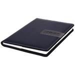 Kalendarz książkowy RIGA tygodniowy z notesem A5 2027 CZ/SK - czarny/szary