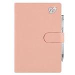 Kalendarz książkowy SPLIT CRYSTAL dzienny A5 2027 czeski - jasnoróżowy