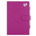 Kalendarz książkowy SPLIT CRYSTAL tygodniowy A5 2027 słowacki - fuksjowy