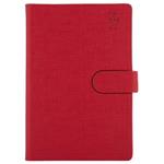 Kalendarz książkowy SPLIT dzienny B6 2027 polski - czerwony