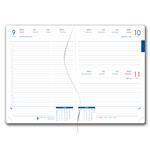 Kalendarz książkowy SPLIT dzienny B6 2027 polski - zielony