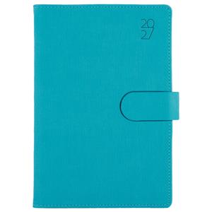 Kalendarz książkowy SPLIT tygodniowy A5 2027 słowacki?? - jasnoniebieski