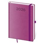 Kalendarz książkowy tygodniowy A5 2026 Print Pop - fioletowy