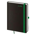 Kalendarz książkowy tygodniowy B6 2026 Black Green