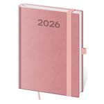 Kalendarz książkowy tygodniowy B6 2026 Print Pop - růžová