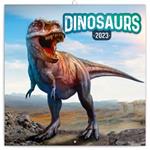 Kalendarz ścienny 2023 Dinozaury