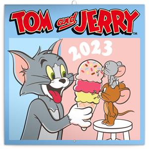 Kalendarz ścienny 2023 Tom a Jerry