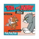 Kalendarz ścienny 2024 2024 Tom a Jerry
