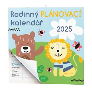 Kalendarz ścienny 2025 Kalendarz planowania rodziny