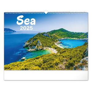 Kalendarz ścienny 2025 Morze