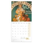 Kalendarz ścienny 2026 Alfons Mucha