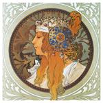 Kalendarz ścienny 2026 Alfons Mucha