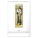 Kalendarz ścienny 2026 Alfons Mucha
