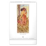 Kalendarz ścienny 2026 Alfons Mucha