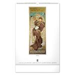 Kalendarz ścienny 2026 Alfons Mucha