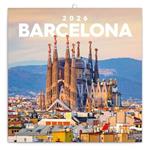 Kalendarz ścienny 2026 Barcelona