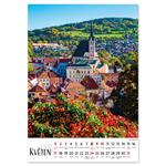 Kalendarz ścienny 2026 czeski Czechy