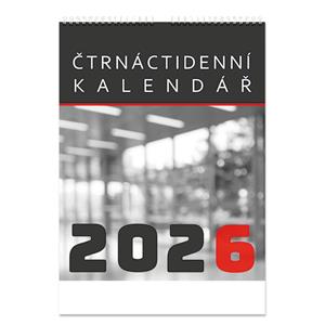 Kalendarz ścienny 2026 czeski Dwutygodniowy