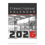 Kalendarz ścienny 2026 czeski Dwutygodniowy