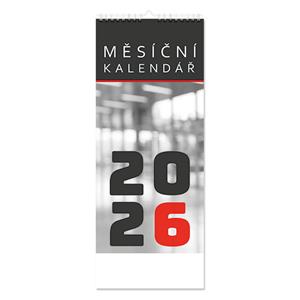 Kalendarz ścienny 2026 czeski Miesięczny