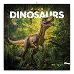 Kalendarz ścienny 2026 Dinozaury