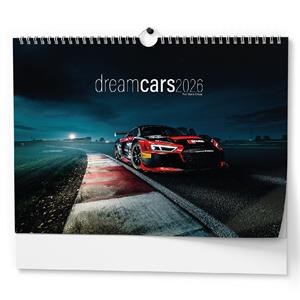 Kalendarz ścienny 2026 Dream Cars