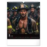 Kalendarz ścienny 2026 Dreamy Firefighters