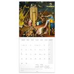 Kalendarz ścienny 2026 Hieronim Bosch