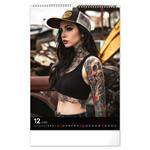 Kalendarz ścienny 2026 Inked Girls
