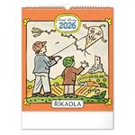 Kalendarz ścienny 2026 Josef Lada - Rhymes