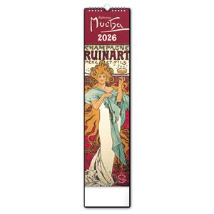 Kalendarz ścienny 2026 Krawat - Alfons Mucha