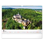 Kalendarz ścienny 2026 Panoramy Czech