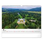 Kalendarz ścienny 2026 Panoramy Czech